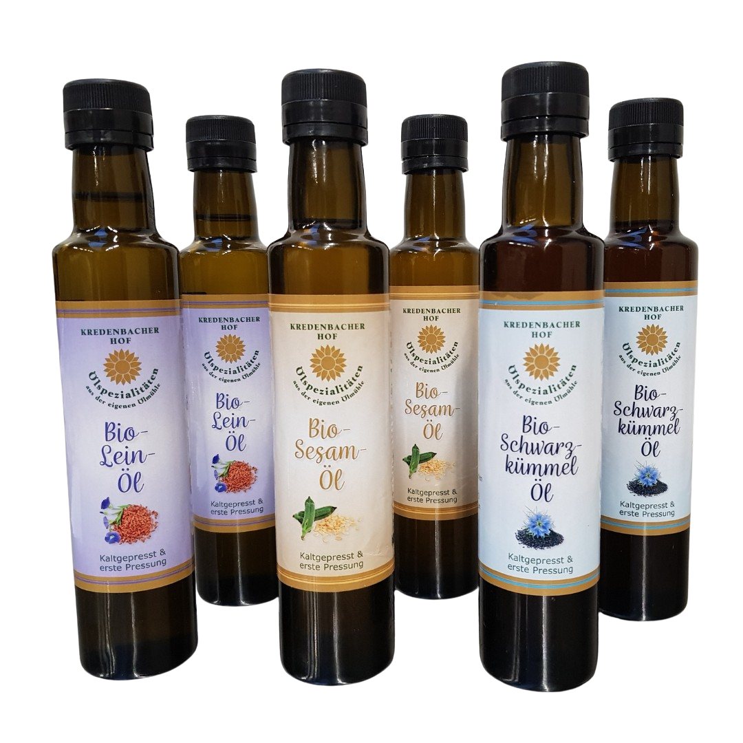 Set bio Lein- Sesam- Schwarzkuemmeloel