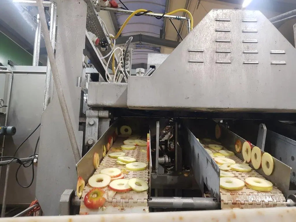 Trocknung von Apfelchips