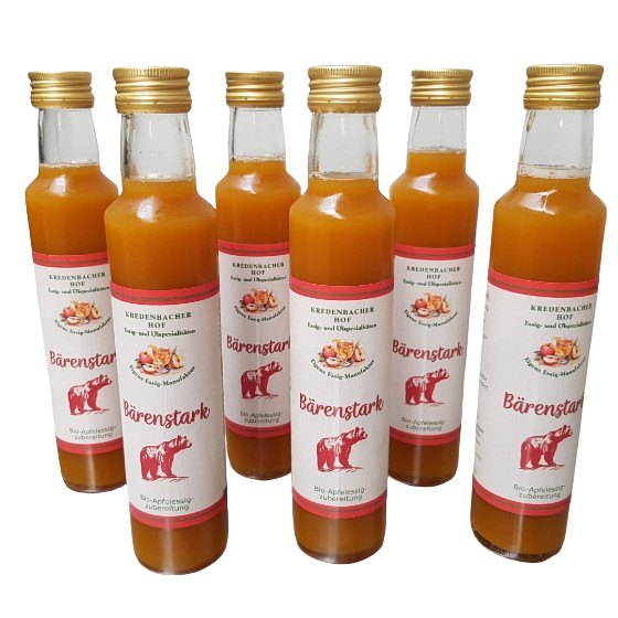 Bärenstark Trinkessig 6x 0,25l Flasche