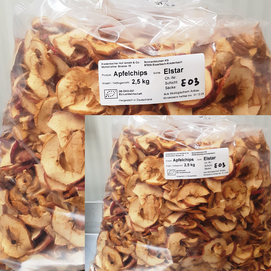 Bio Apfelchips 2x 2,5 kg