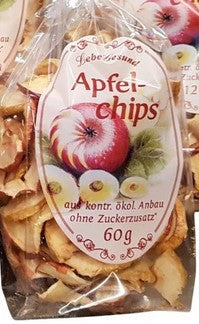 Probierpaket Bio Apfelchips für Kitas: 2x 60g, 2x 120g , 1x 450g