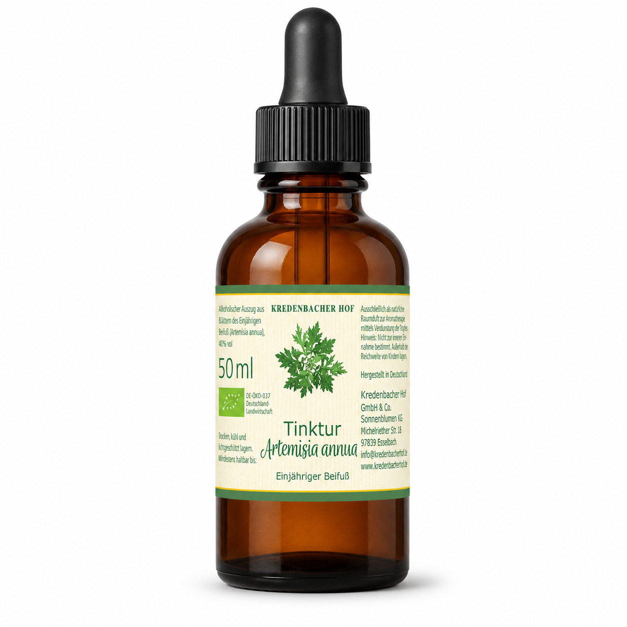 50-ml-Fläschchen Artemisia annua Tinktur vom Kredenbacher Hof