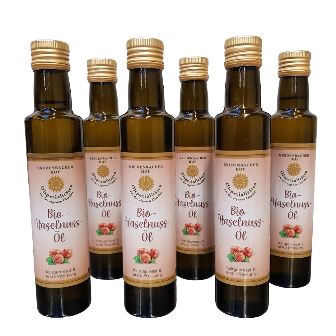 Haselnussöl Bio 6x 0,25l