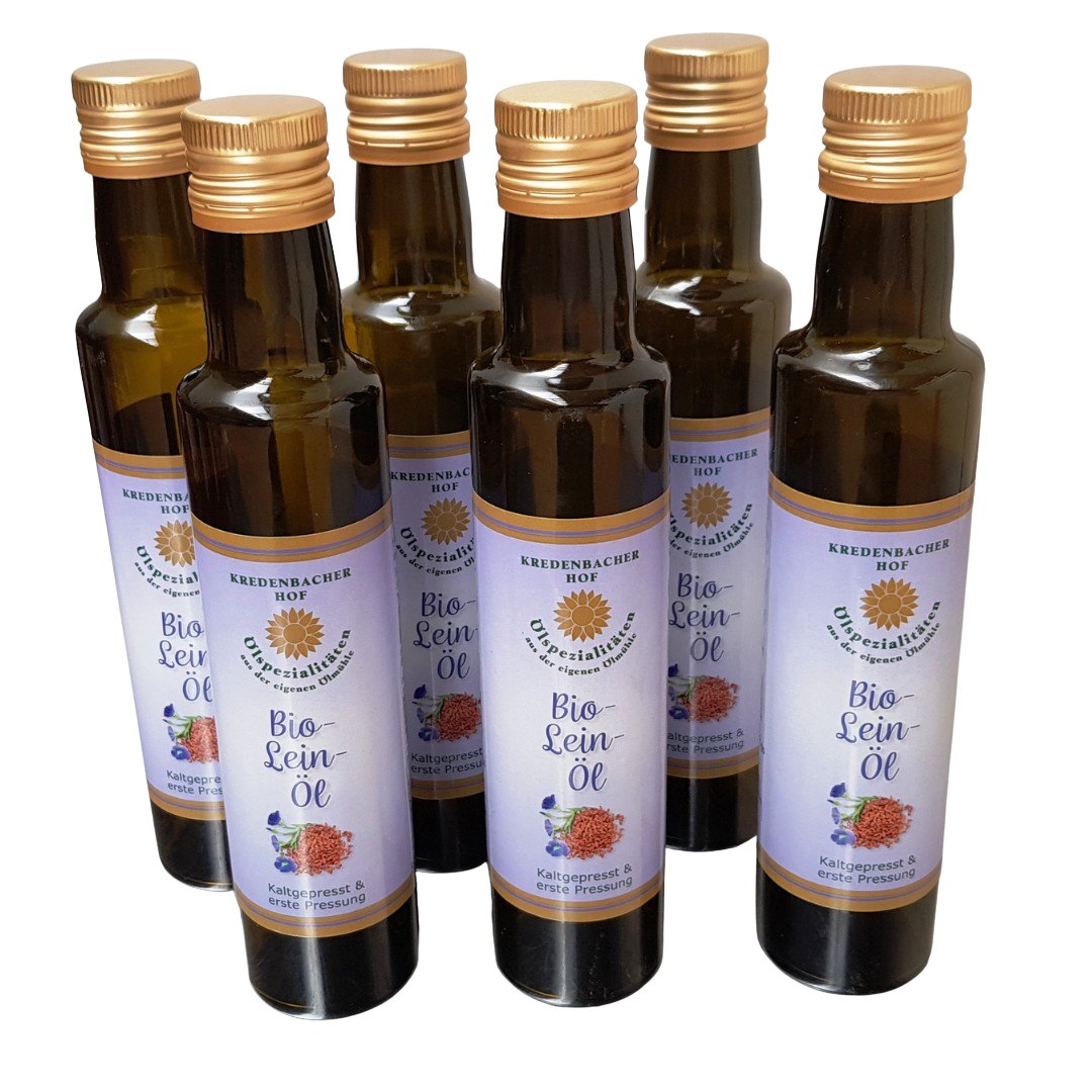 Leinoel bio, 6 Flaschen