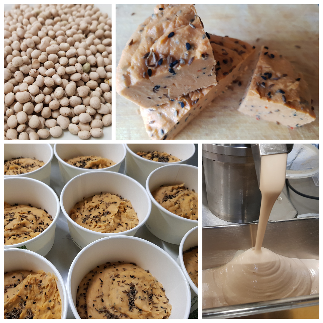 veganer Lupinenkäse