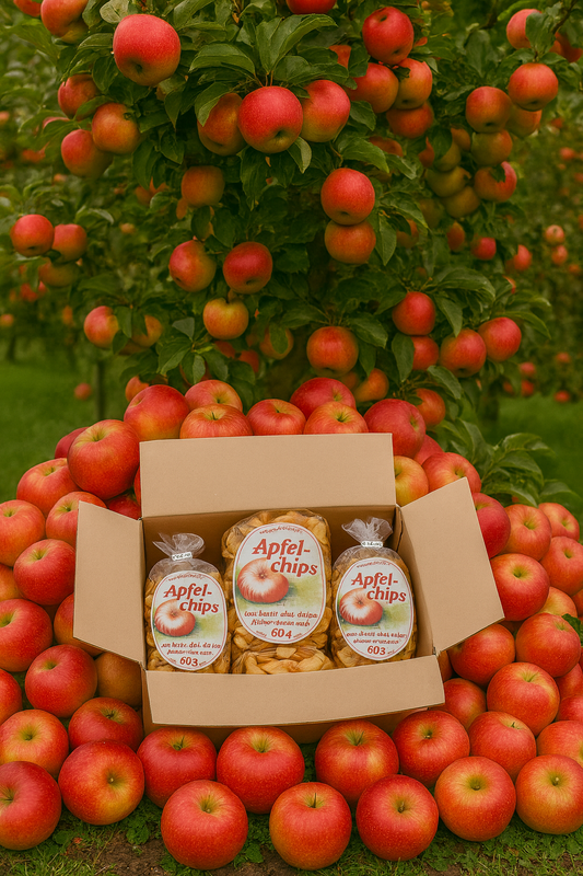 Probierpaket Bio Apfelchips für Kitas
