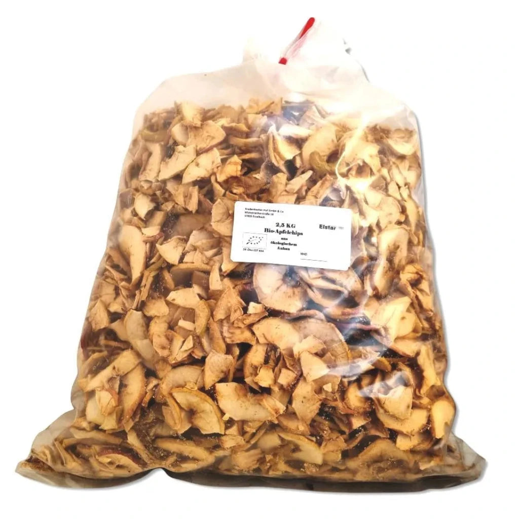 2,5 kg knusprige bio Apfelchips