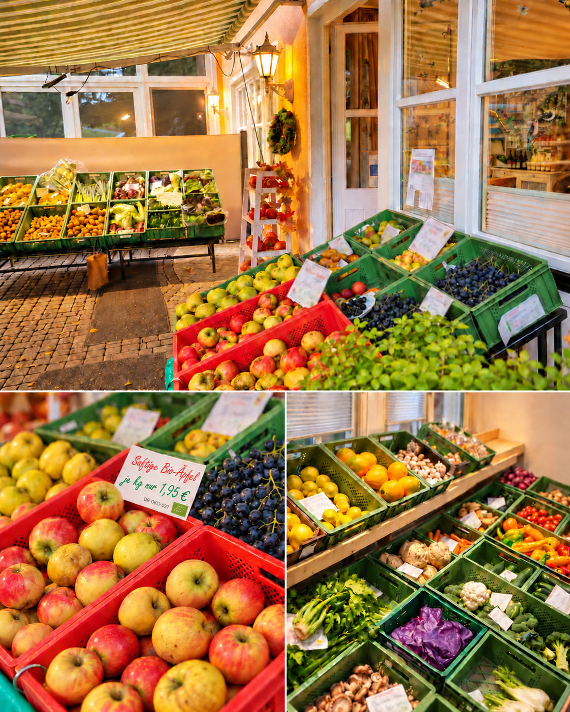 Herbstfülle im Bio Hofladen Kredenbach