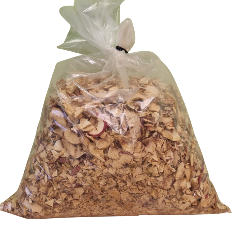 Bio Apfelchips (Bruch) für Tiere 