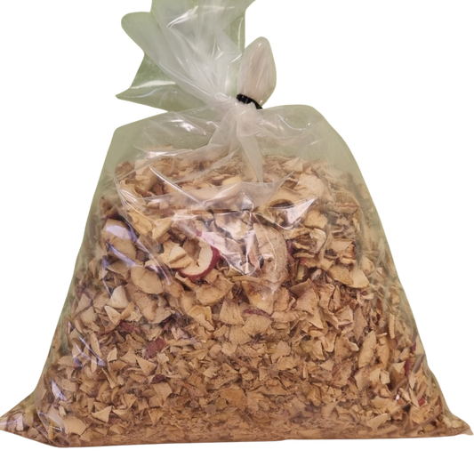 Bio Apfelchips (Bruch) für Tiere 