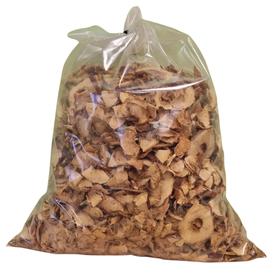 Bio Apfelchips für Tiere als Belohnungssnack oder Ergänzungsfutter