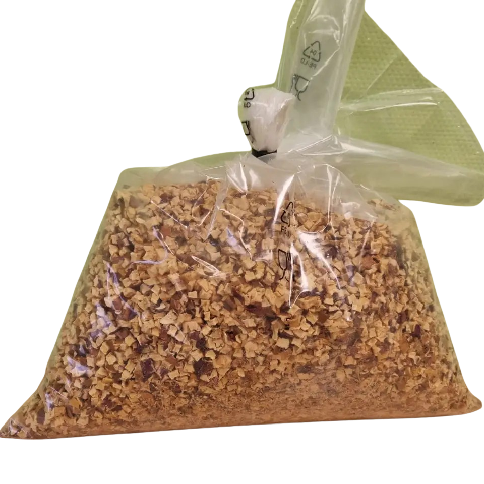 Bio Apfelwürfel für Tiere als Belohnungssnack