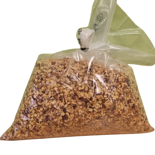 Bio Apfelwürfel für Tiere als Belohnungssnack